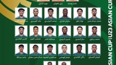 القنوات الناقلة لمباراة السعودية ضد قرغيزسان فى امم اسيا