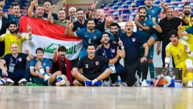 موعد والقنوات الناقلة لمباراة العراق وتايلاند فى كاس اسيا الصالات