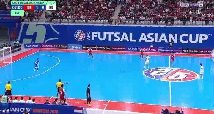 موعد والقنوات الناقلة لمباراة منتخب العراق وايران فى كاس اسيا الصالات
