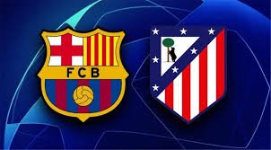 موعدوالقنوات الناقلة لمباراة برشلونة واتلتيكو مدريد ضمن دورى ابطال اوربا
